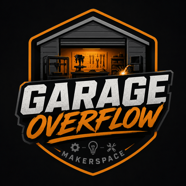 Garage Overflow Makerspace badge